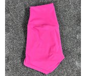 Women's sports yoga shorts high waist lift hip belly belly fitness running cycling exercise 3 points yoga pants