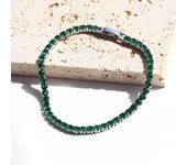 Colorful Crystal Tennis Bracelet for Women Waterproof Multicolor 3MM CZ Wedding Birthstone Hand Chain Jewelry Wholesale