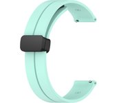 Magnetic Buckle Silicone Watch Strap For TicWatch Pro 3 Ultra Watchband GPS/LTE For Ticwatch GTX S2 E2 E3 GTH/GTW Sport Bracelet