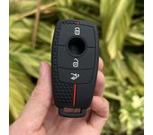 Silicone car key case protector keychain For Mercedes Benz AMG 2016 2017 E Class E200 E260 E300 E320 W213 rubber remote cover