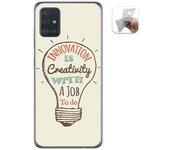 Tumundosmartphone Funda Gel TPU Samsung Galaxy A51 5G Creativity Dibujos