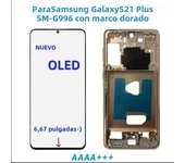 100% New OLED S21+ Plus Display For Samsung Galaxy S21 Plus 5G G996U G996B LCD With Frame Touch Screen Digitizer Assembly
