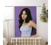 1PC Singer O-Olivia R-Rodrigo Poster Self-adhesive Art Waterproof Paper Sticker Coffee House Bar Room Wall Decor