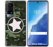 Funda Gel Tpu para Vivo X60 Pro 5G diseño Camuflaje 01 Dibujos