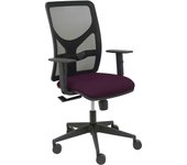 Silla de Oficina Ergonómica Piqueras Y Crespo con Brazos Regulables y Refuerzo Lumbar