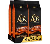 Colombia  4 paquetes de 500 gr. Café en grano natural L'or