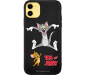 Funda original compatible con iPhone 11 Negro con un diseño de T&J Saltando