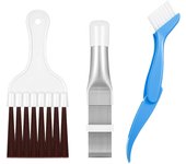3pcs Air Conditioner Cleaning Kit Air Conditioning Fin Comb Condenser Radiator Cleaning Tool Frozen Repair Household Cleaning