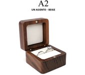 Wood Jewelry Box Wedding Ring Box Earring Rings Organizer Box Gift Package Case Portable Jewelry Organizer