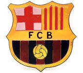 Escudo de colgar en fusión Barcelona LUJO