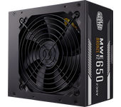 Fuente alimentacion cooler master mwe bronze v2 650w 230v 80+ bronze mpe-6501-acabw-beu