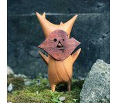Wooden Korok Statue Resin Handwork Statues Family Game Lovers Zeldas Breathed Of The Wilds For Home Decoration