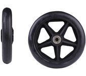 6/7/8 Inch Wheels Solid Tire Wheel Travelling Trolley Caster Shopping Cart Wheels Wheelchair Replacement Furniture Casters