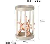 Metal Puzzle Metal Brain Teaser Puzzle Unlocking Toys Magic Puzzles Game Toys For Children Adults Funny Educational Toys