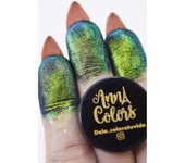 Pigmentos Duocromáticos para Maquillaje, Tono Roraima, Brillo de Ojos