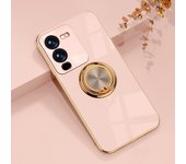 Electroplating Magnetic Ring Bracket Phone Case for VIVO S15 S12 S10 S9 X80 X70 X60T X60 X50 X30 V23 IQOO 9 8 7 Neo5 Pro Plus 5G