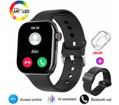 IW 10 reloj inteligente con Bluetooth, asistente de voz, llamada, GPS, trayectoria de movimiento, brújula, bloqueo de contraseña, función NFC