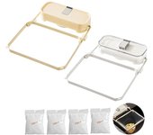 Cuzykitchen Escurridor de fregadero Meshmate con ventosa y red, estante de malla para lavabo, baño, cesta de malla plegable, filtro lavable (negro)
