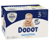 Dodot Sensitive Recién Nacido BOX Talla 3 (74 uds) ✅ Entrega 24/72h