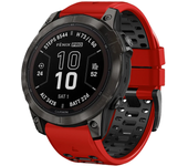 Sports Silicone Watch Bands For Garmin Fenix 7 7X 6 6X 5X/Epix Pro Gen 2/TACTIX/Descent Mk2i Mk2/Enduro QuickFit 26mm 22mm Strap
