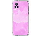 Funda Silicona Antigolpes para Vivo V21 5G diseño Acuarela 04 Dibujos