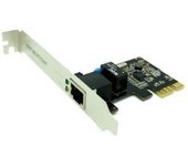 Tarjeta de red approx pci express low&high profile apppcie1000