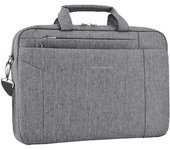 Bolso para portátil de 15,6 pulgadas, maletín para portátil, Bolso para tableta, Bolso de hombre, Bolso de mano impermeable, Bolso de Negocios para portátil para Mujeres y Hombres, color Negro
