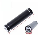 Metal Power Bank DIY Kit Storage Case Box Free welding Suit 1X 18650 Battery 5V 1A USB External Charger smart phone