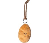 Plush Little Potato Hanging Decoration Stuffed Cartoon Vegetable Plushie Keychain Backpack Bag Pendant Ornament Birthday Gift