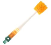 Five in one cup brush, nursing bottle brush, water cup cleaning brush, multifunctional long handled straw cup cover cleaning and