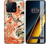 Funda Silicona para Xiaomi Poco X6 Pro 5G diseño Mármol 12 Dibujos