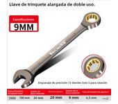 Universal Torx Wrench Adjustable Torque 8-22mm Ratchet Spanner for Bicycle Motorcycle Car Repair Tools Mechanical Tool