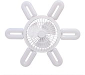 E27 Silent Ceiling Fan Light Wiht Remote Control 60W Electric Fan Chandelier Ceiling Fan Indoor Light for Bedroom Kitchen Room