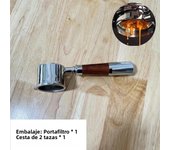 51mm Bottomless Portafilter For Delonghi 9155/9255/9355/9335/9665 Stainless Steel Naked Coffee Handle With Basket