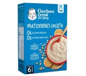 Gerber Multicereales Galleta 0%0% Nuevo 270g