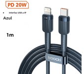 Toocki 2.4A USB C to iP Cable for iPhone 14 13 12 Pro Max Quick Charge Fast Charging Lighting iPhone Cable for iPad Air Airpods