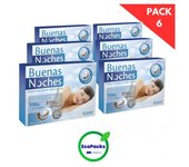 Eladiet Ecopack 6 Buenas Noches 30 Comp - Suplemento Herbal Relajante Nocturno