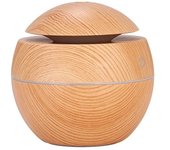 Home Wood Grain Air Humidifier Purifier Aroma Diffuser USB Ultrasonic Cool Mist Sprayer Essential Oil Fragrance