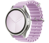 20mm 22mm Silicone Ocean Band for Samsung Galaxy Watch6/4/5/5Pro/Active 2 / Huawei Watch GTR Bracelets for Amazfit bip/GTS Strap
