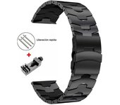 22mm Luxury Titanium Metal Strap for Huawei Watch GT4/4Pro GT2 GT3 Pro 46mm Steel Band for Samsung Watch 3 45mm S3 Ultimate