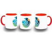 MERCHANDMANIA TAZA COLOR logo profesional meteorologia clima climatico color mug