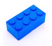 Building Blocks Storage Box Desktop Makeup Cosmetic Box Space Saving Office Storage Box for Jewelry Sundries Pen