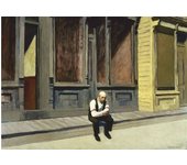 Edward Hopper Famous Realistic Master Art Poster Canvas Painting Nighthawks Life Landscape Wall Art Living Room Home Decoration