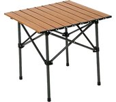 UD - Mesa Plegable Portátil de madera 50x50X52cm -Muy Facil de Llevar!-Ideal para Camping y Picnic