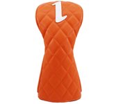 Golf Club Cabeza cubre a prueba de Polvo Faux Cuero Golf putter cubierta color sólido sudadera Foro Golf Club cubierta Gift para golfistas