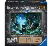 Ravensburger Puzzle 759 Piezas La Manada de Lobos - Fabricado en Cartón
