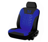 9-Piece Universal Fit for 5 Seats Car Seat Cover Set-Red Butterfly Embroidery Design-Protects Seats From Stains,Spills, And Wear