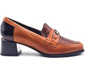 Zapato de Tacón Mujer Pitillos 5412 Cuero - Elegante y Cómodo