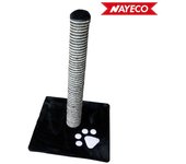 Rascador Savanna Poste Negro 63x40x40cm Nayeco