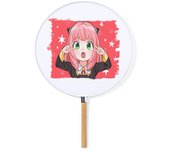 ABANICO ESTILO PAI PAI spy x family niña anya kawaii cute mona moda primavera verano elegante anime manga seinen super guerrero sagaandroides